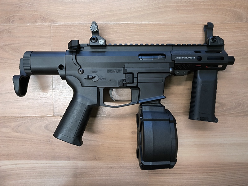 [COMBO SET] EMG Helios Angstadt Arms SCW-9 G3 AEG + Drum Mag